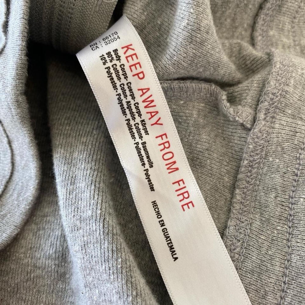 Urban Outfitters Light Gray Zip-Up Hoodie - Picture 7 of 8